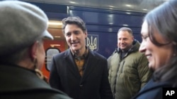 Premierul canadian Justin Trudeau a ajuns la Kiev pentru a marca, alături de liderii europeni, trei ani de la invazia Rusiei în Ucraina.
