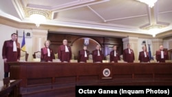 Judecătorii Curții Constituționale din România.