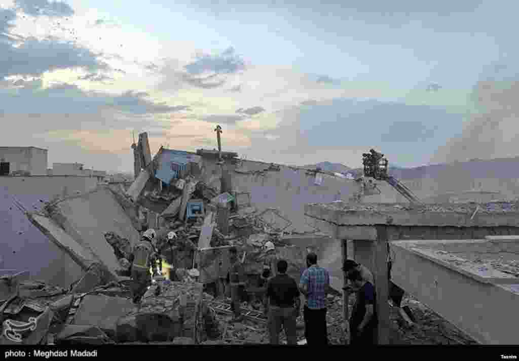 Inspections have confirmed extensive damage after buildings collapsed.