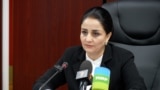 Солеҳа Холмаҳмадзода, вазири меҳнат, муҳоҷират ва шуғли аҳолии Тоҷикистон.