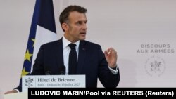  Fransiýanyň prezidenti Emmanuel Makron (arhiw suraty)
