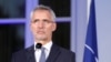 Stoltenberg na tiskovnoj konferenciji u Haagu, 14. lipnja 2022.