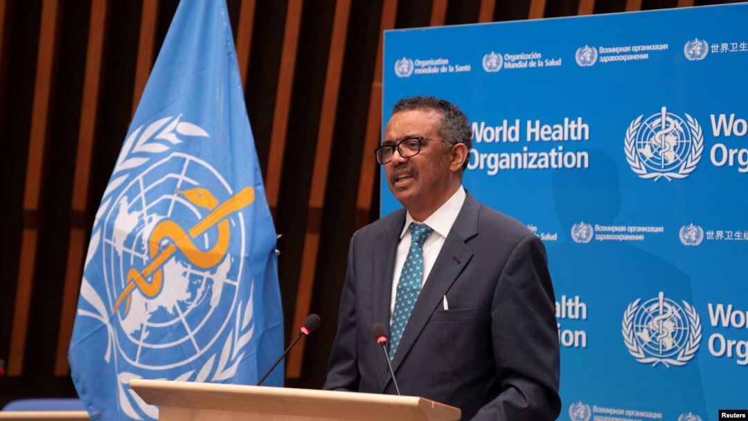 Generalni direktor Svetske zdravstvene organizacije (SZO) Tedros Adanom Gebrejesus.